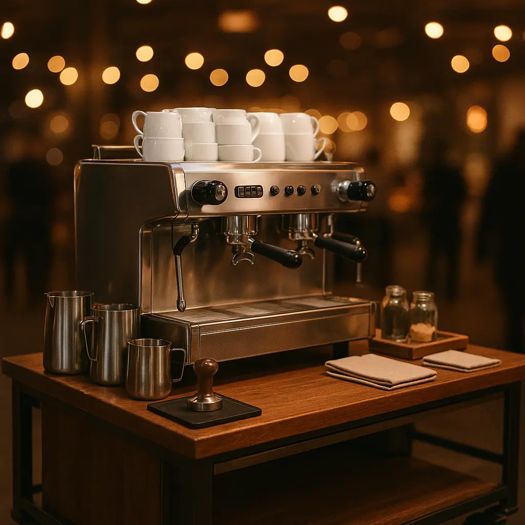 Mobile Coffee-Cart Kaffeestation auf Event